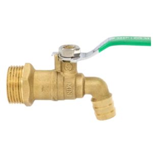 vòi đồng mini tay sắt