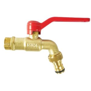 vòi đồng miha đầu nối thông minh tay nhôm