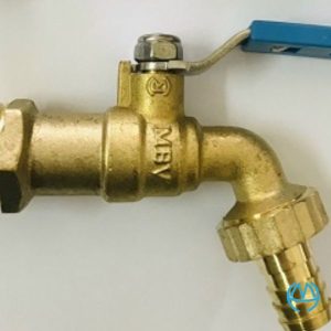 vòi đồng mbv tay gạt inox