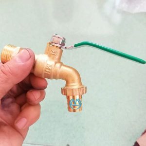 vòi đồng mh tay gạt inox