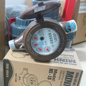 Đồng hồ nước thân nhựa MI