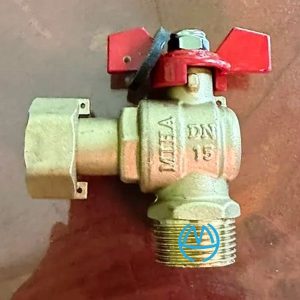 van góc đồng miha tay bướm hợp kim