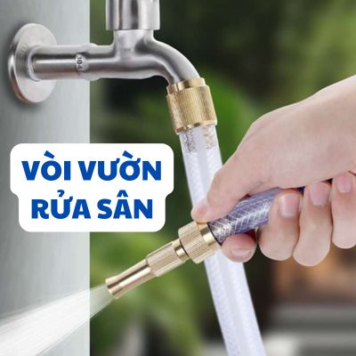 vòi rửa sân vườn